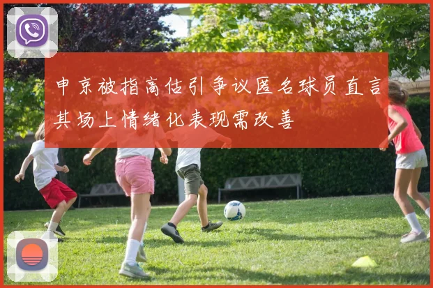 申京被指高估引争议匿名球员直言其场上情绪化表现需改善