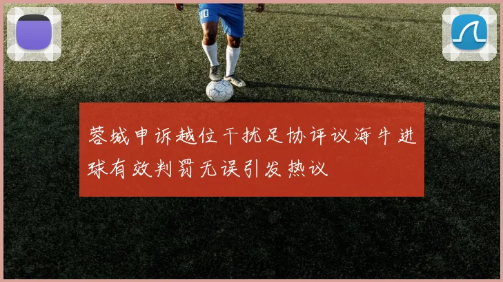 蓉城申诉越位干扰足协评议海牛进球有效判罚无误引发热议